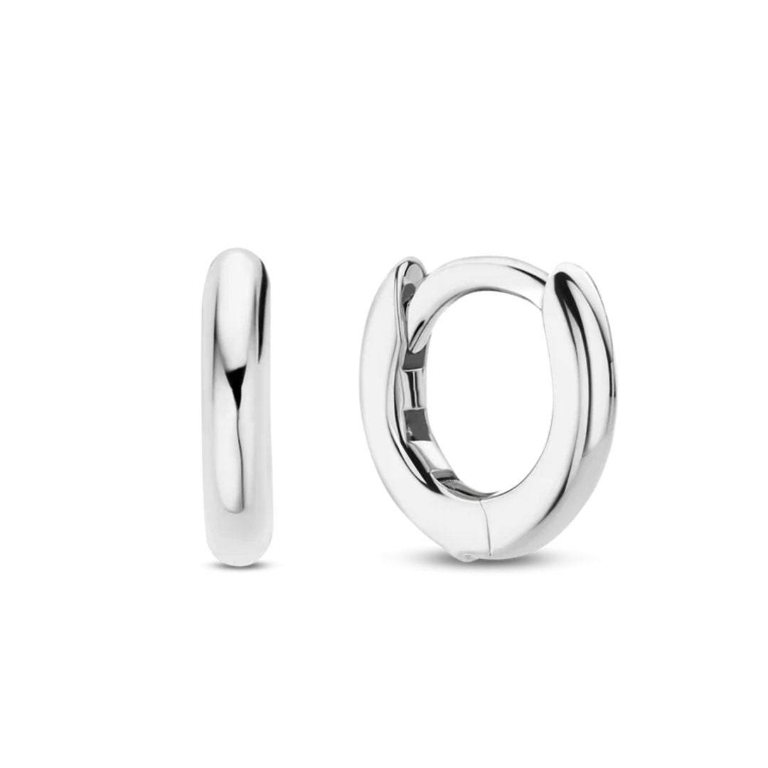 TI SENTO korvakorut, 10 mm, hopeaa, 7954SI
