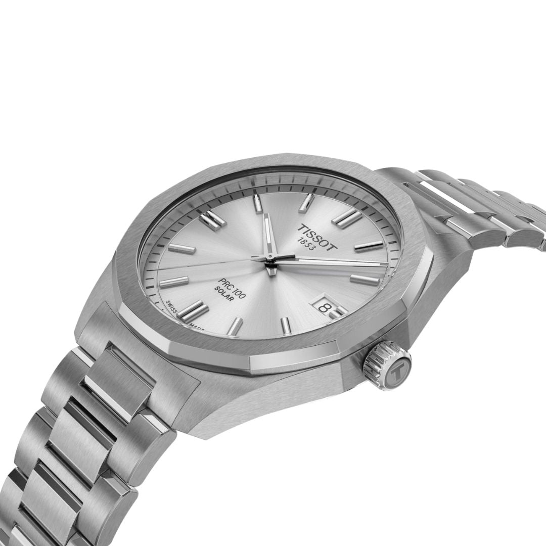 Tissot PRC 100 Solar Quartz 39 mm, T1514221103100 rannekello