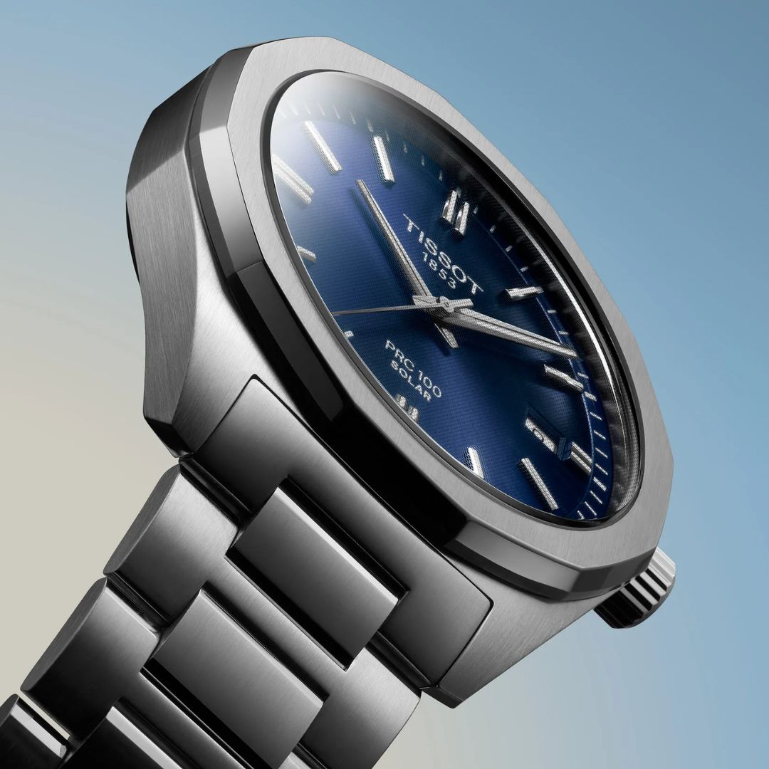 Tissot PRC 100 Solar Quartz 39 mm, T1514221104100 rannekello