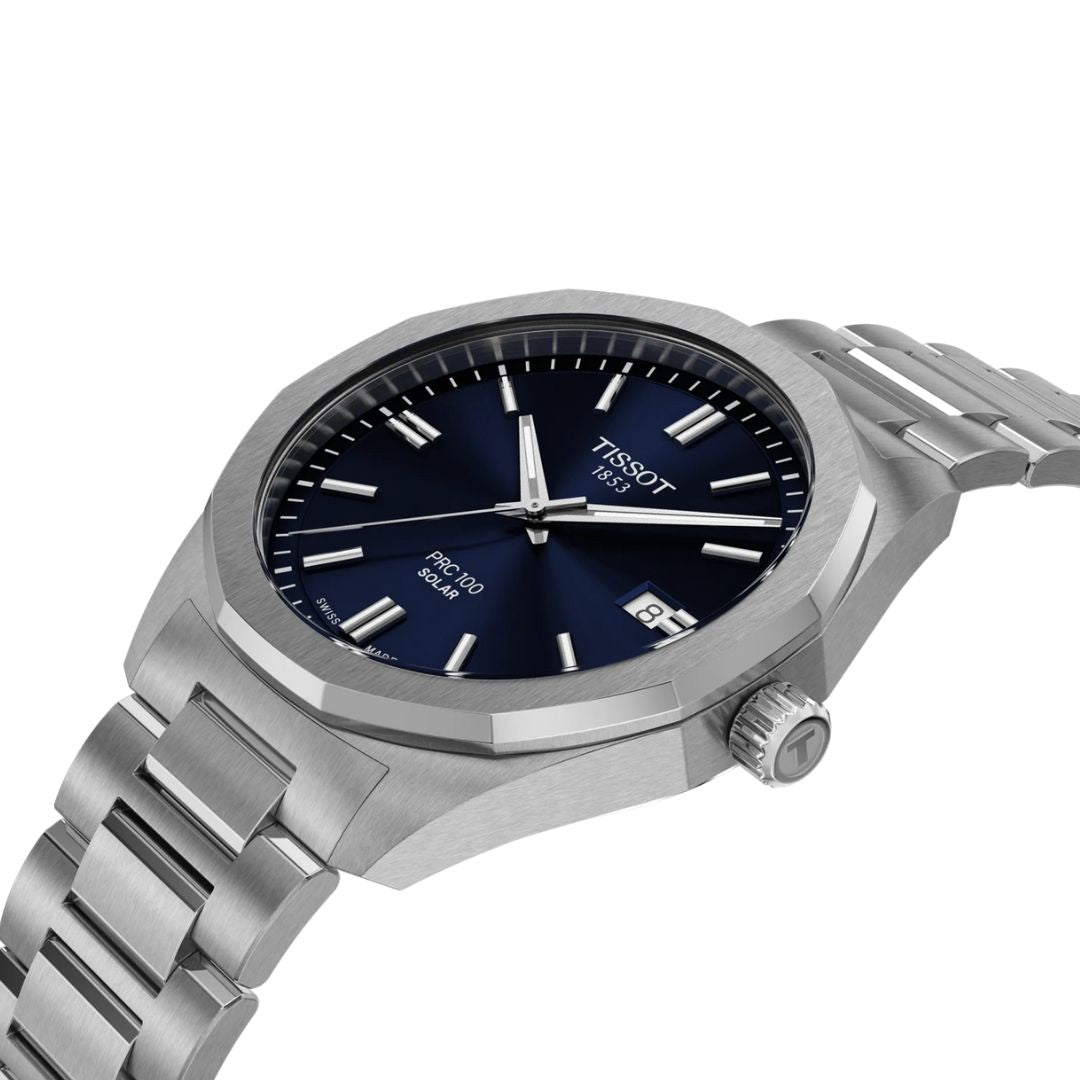 Tissot PRC 100 Solar Quartz 39 mm, T1514221104100 rannekello