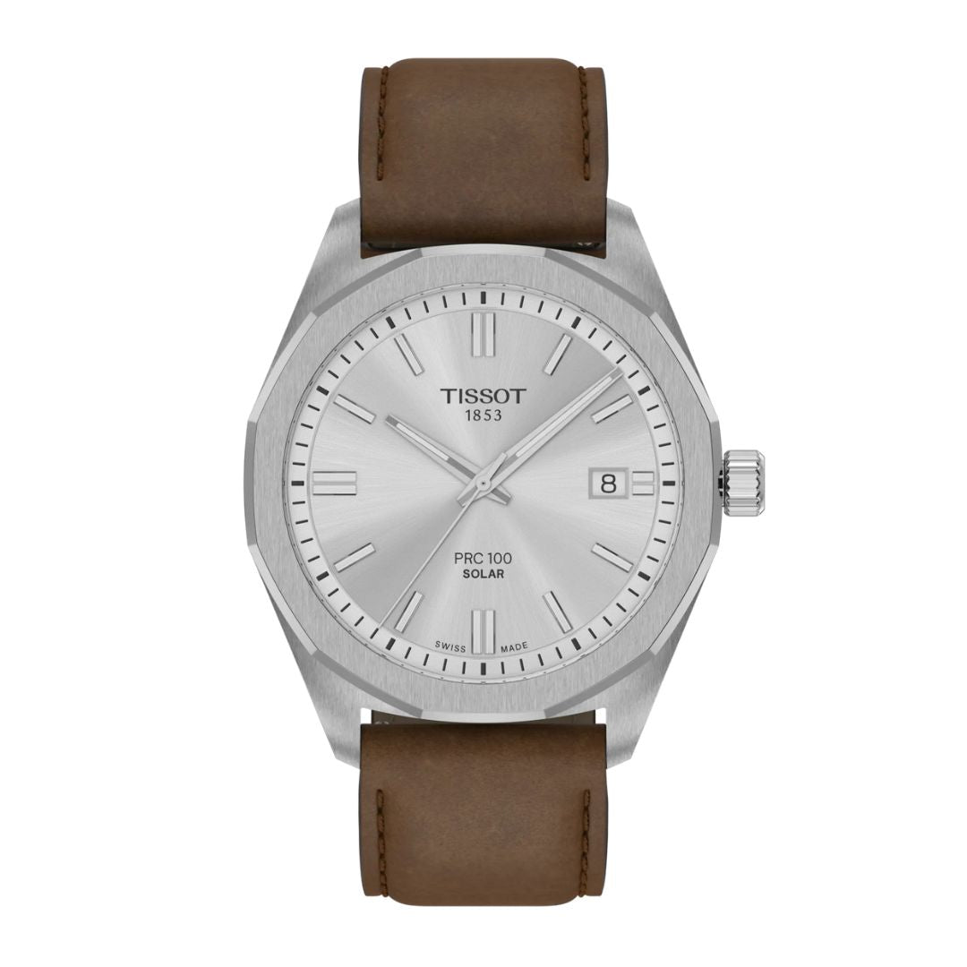 Tissot PRC 100 Solar Quartz 39 mm, T1514221603100 rannekello