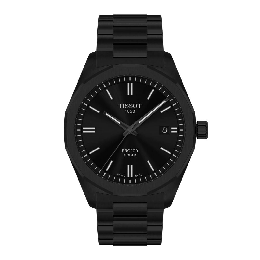 Tissot PRC 100 Solar Quartz 39 mm, T1514223305100 rannekello