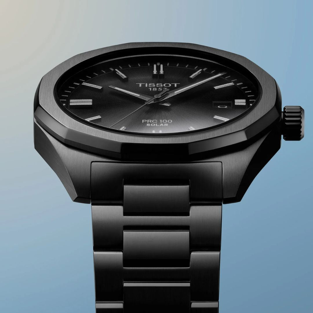 Tissot PRC 100 Solar Quartz 39 mm, T1514223305100 rannekello