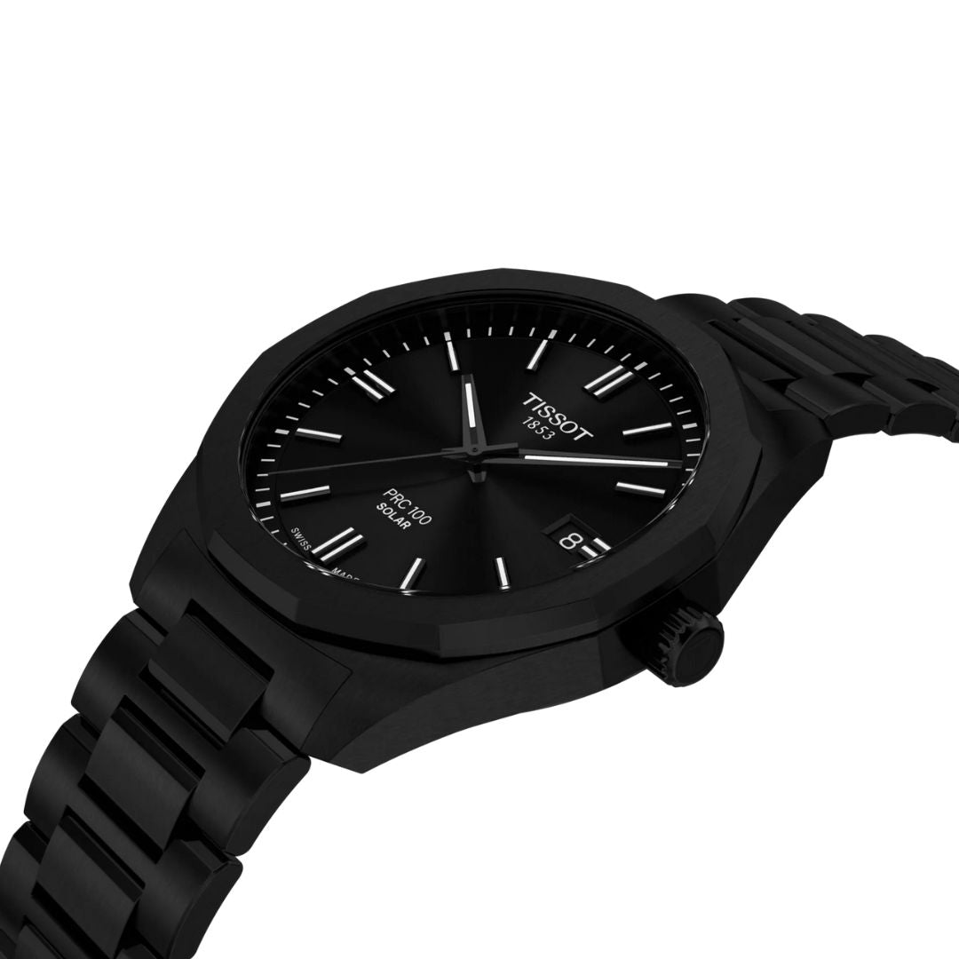 Tissot PRC 100 Solar Quartz 39 mm, T1514223305100 rannekello