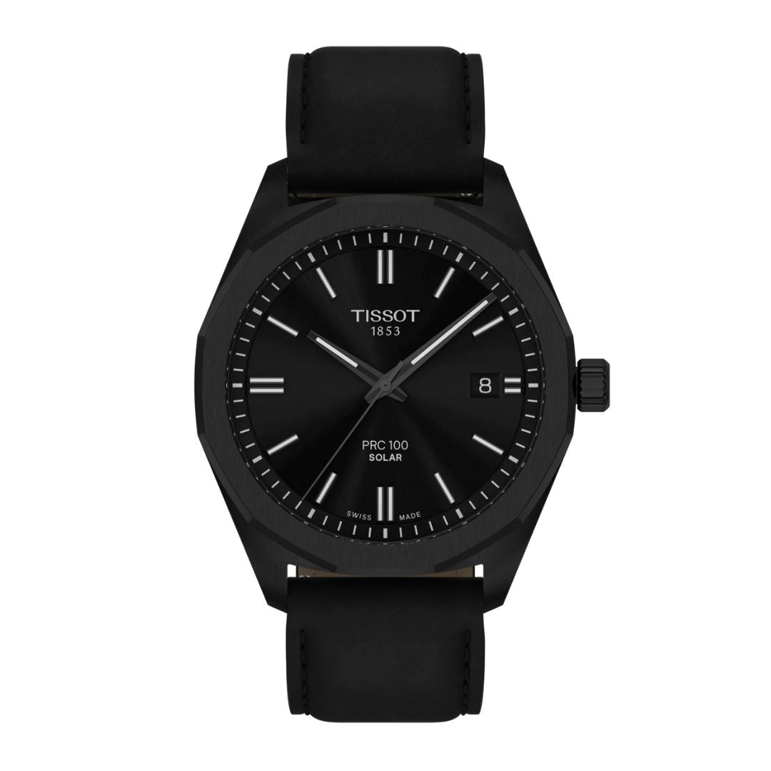 Tissot PRC 100 Solar Quartz 39 mm, T1514223605100 rannekello