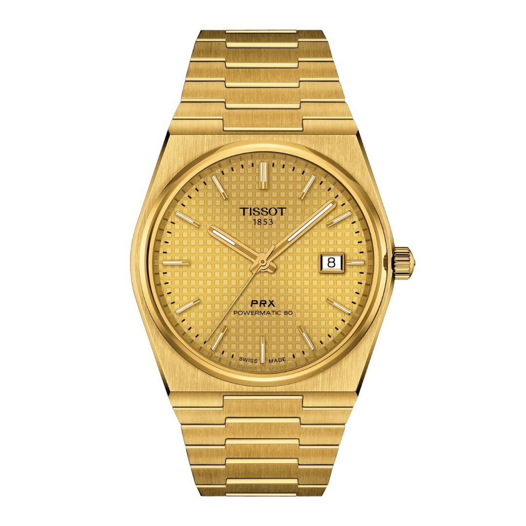 Tissot PRX Powermatic 80, T1374073302100, 40mm rannekello