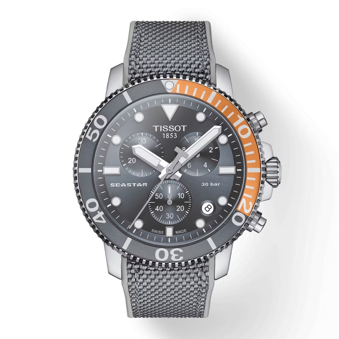 Tissot Seastar 1000 Chronograph, T1204171708101 rannekello