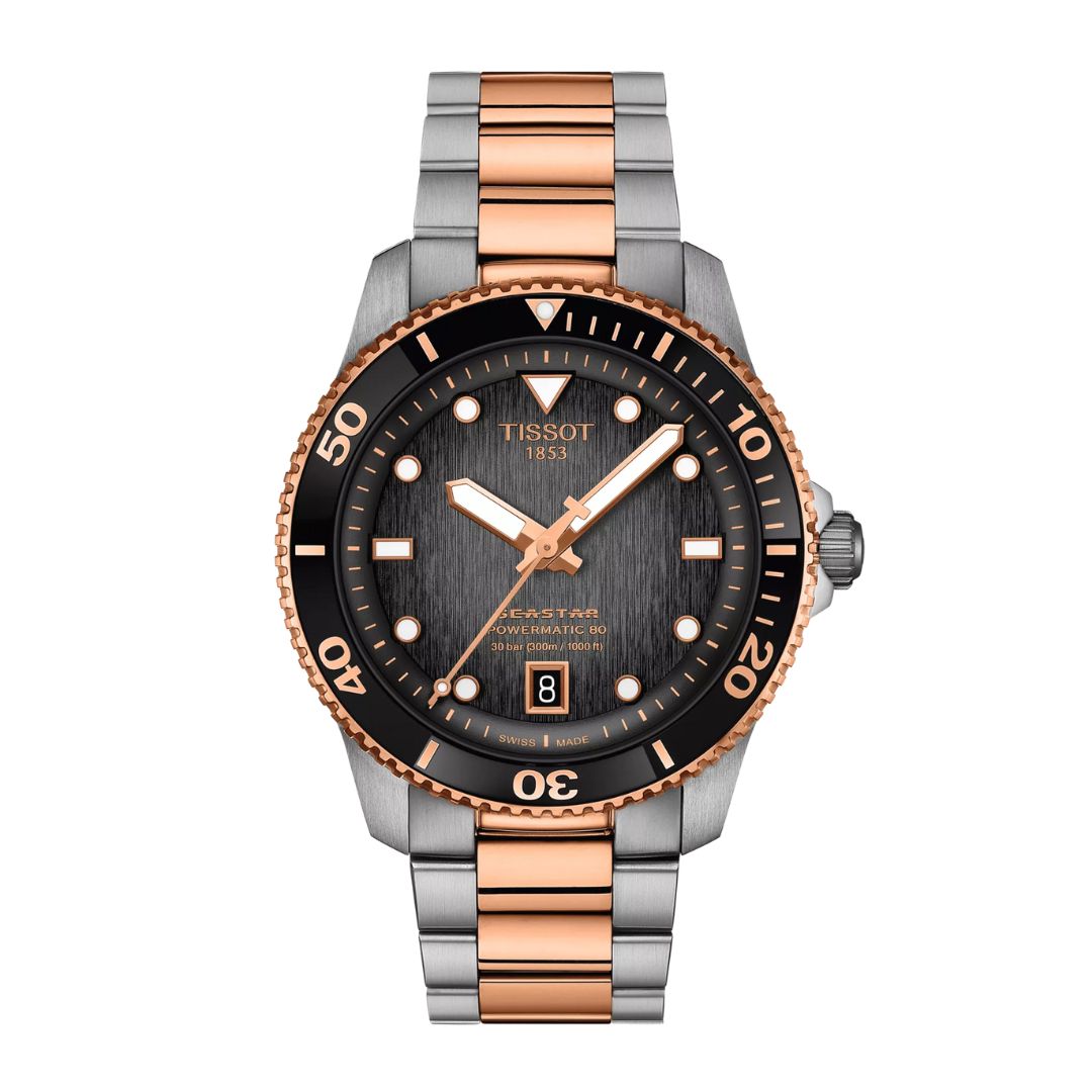Tissot Seastar Powermatic 80, 40mm, T1208072205101 Watch