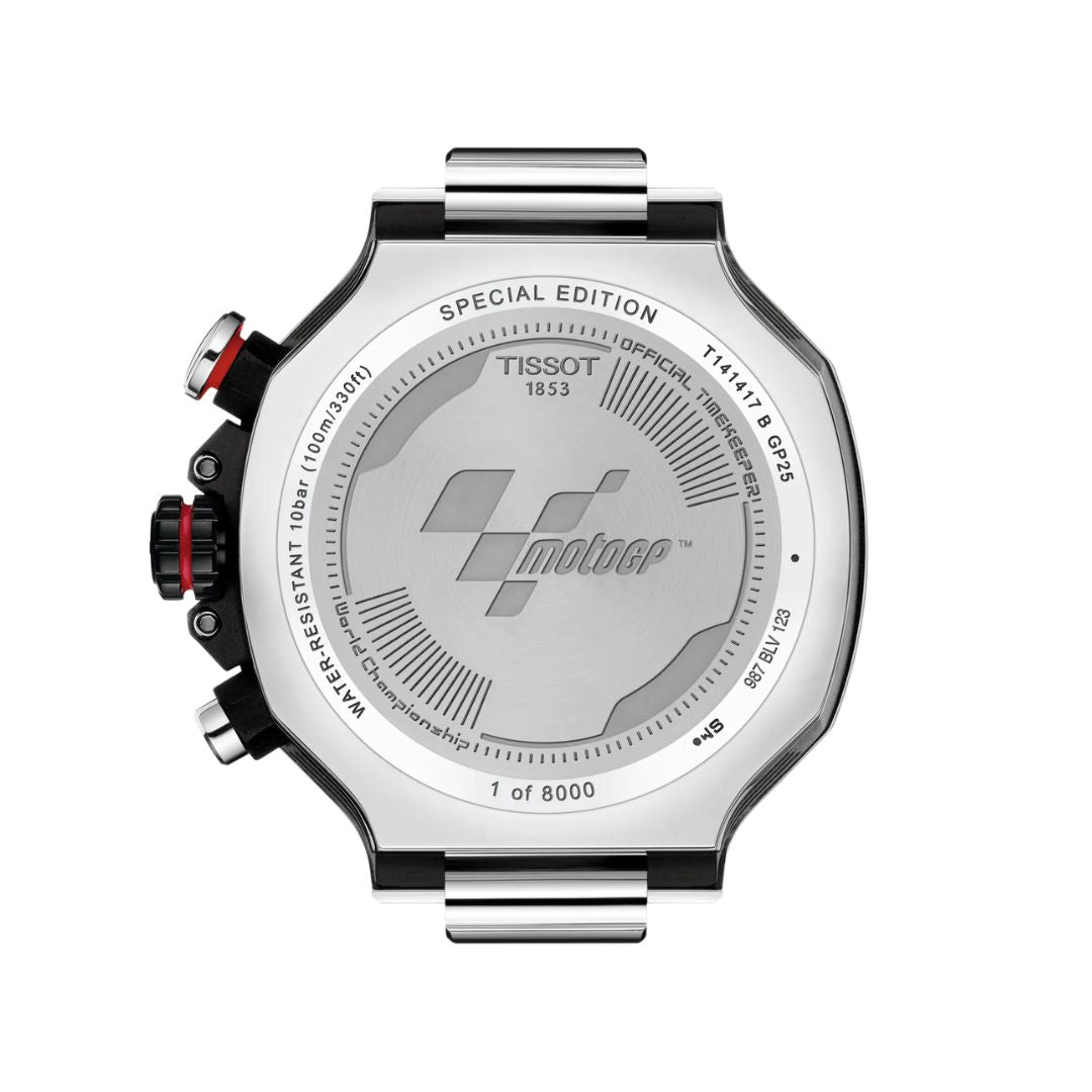 Tissot T-Race MotoGP Quartz Chronograph 2025 Limited Edition T1414172708100 rannekello