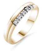 Silván timanttisormus 0,05ct, 14K keltakultaa, Silván timanttikorut - Silván - Laatukoru