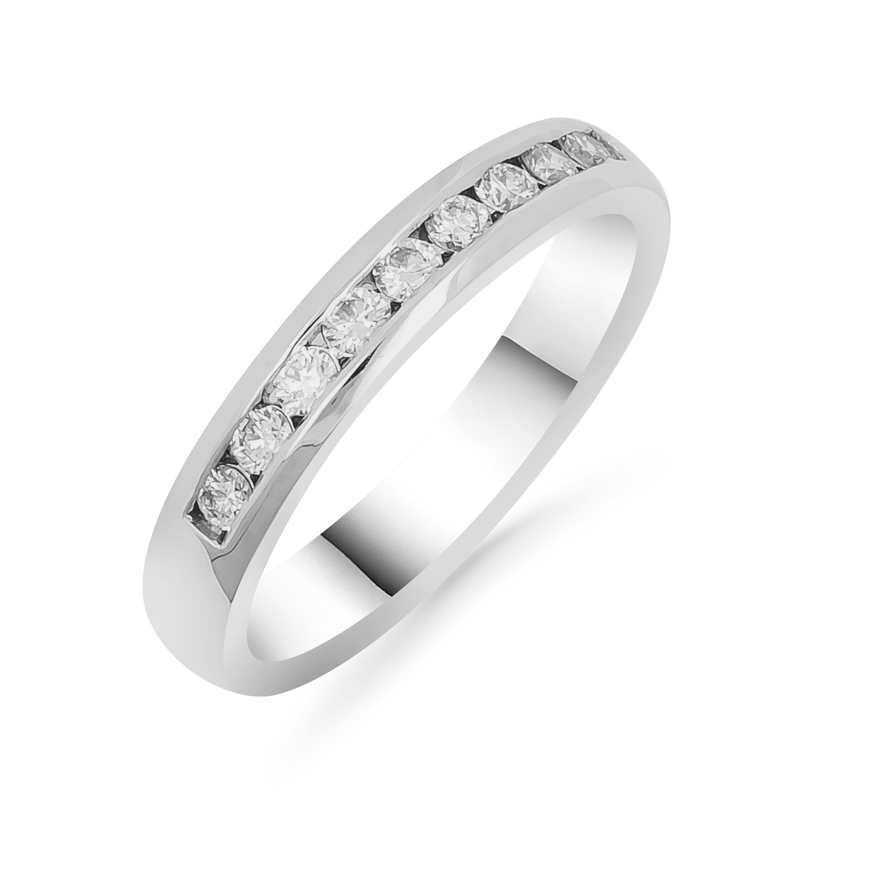 Silván timanttisormus 0,27ct, 14K valkokultaa, Silván timanttikorut - Silván - Laatukoru