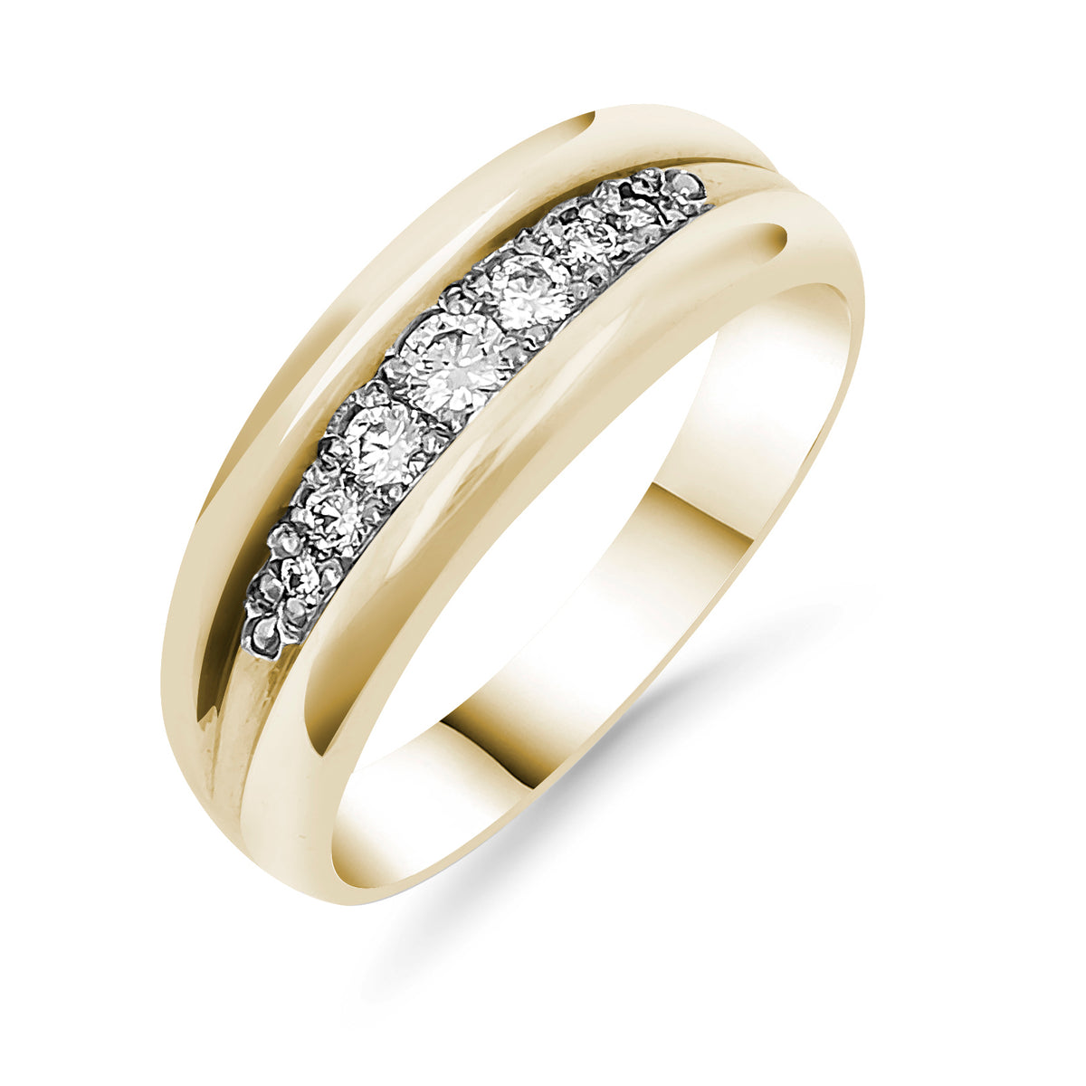 Silván timanttisormus 0,17ct, 14K keltakultaa, Silván timanttikorut - Silván - Laatukoru