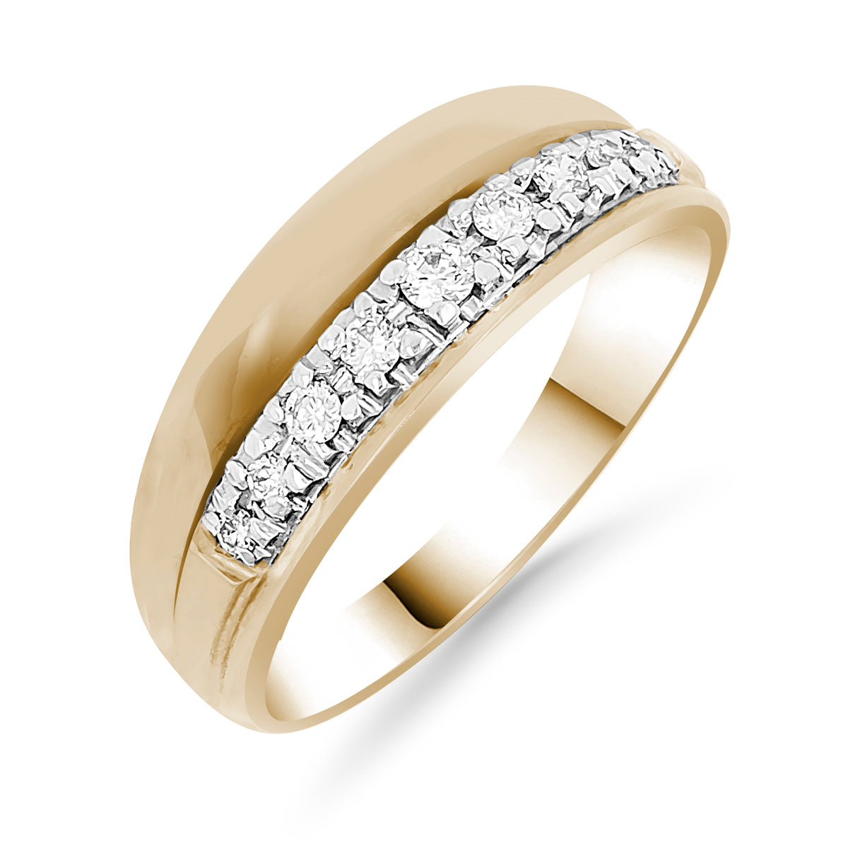 Silván timanttisormus 0,15ct, 14K keltakultaa, Silván timanttikorut - Silván - Laatukoru