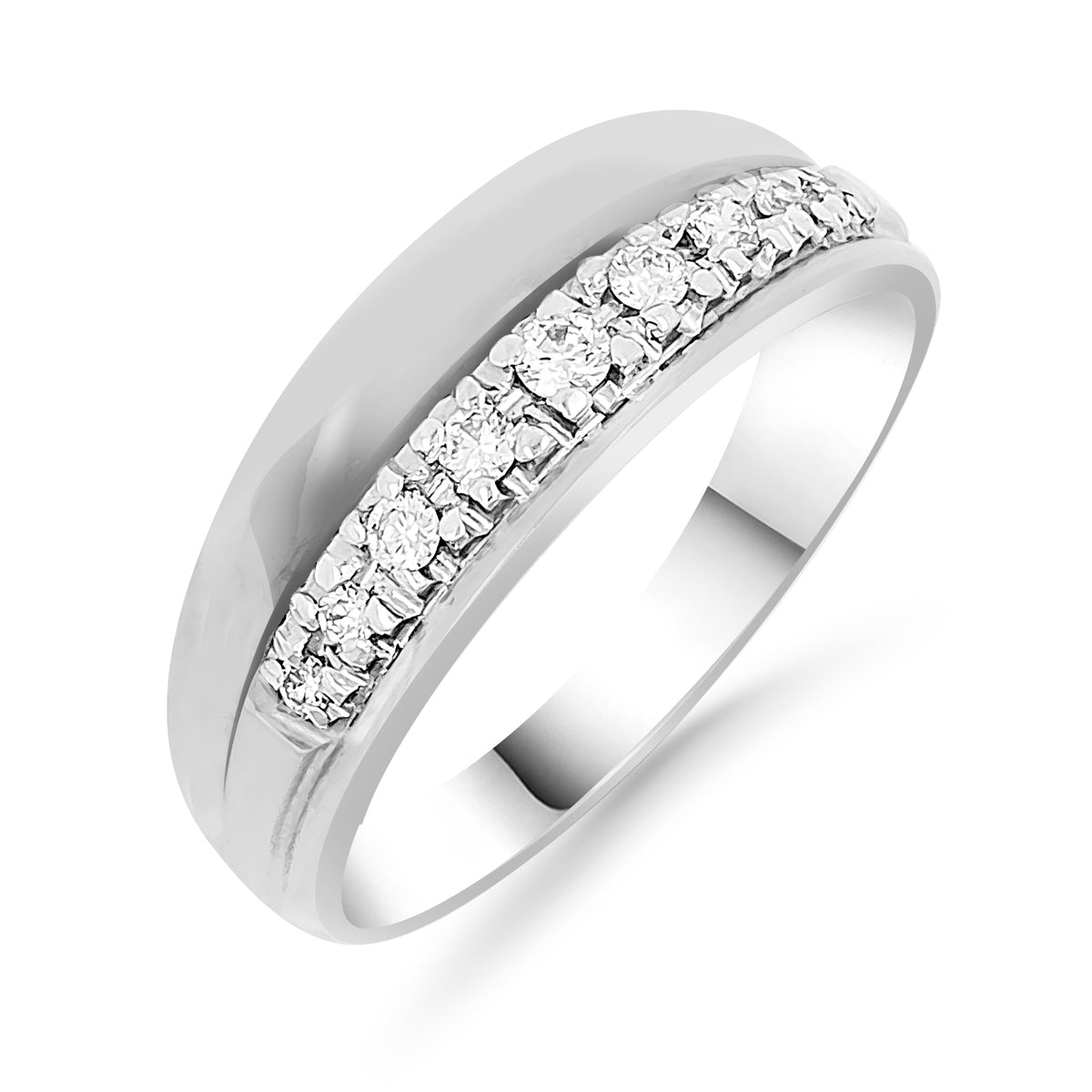 Silván timanttisormus 0,15ct, 14K valkokultaa, Silván timanttikorut - Silván - Laatukoru