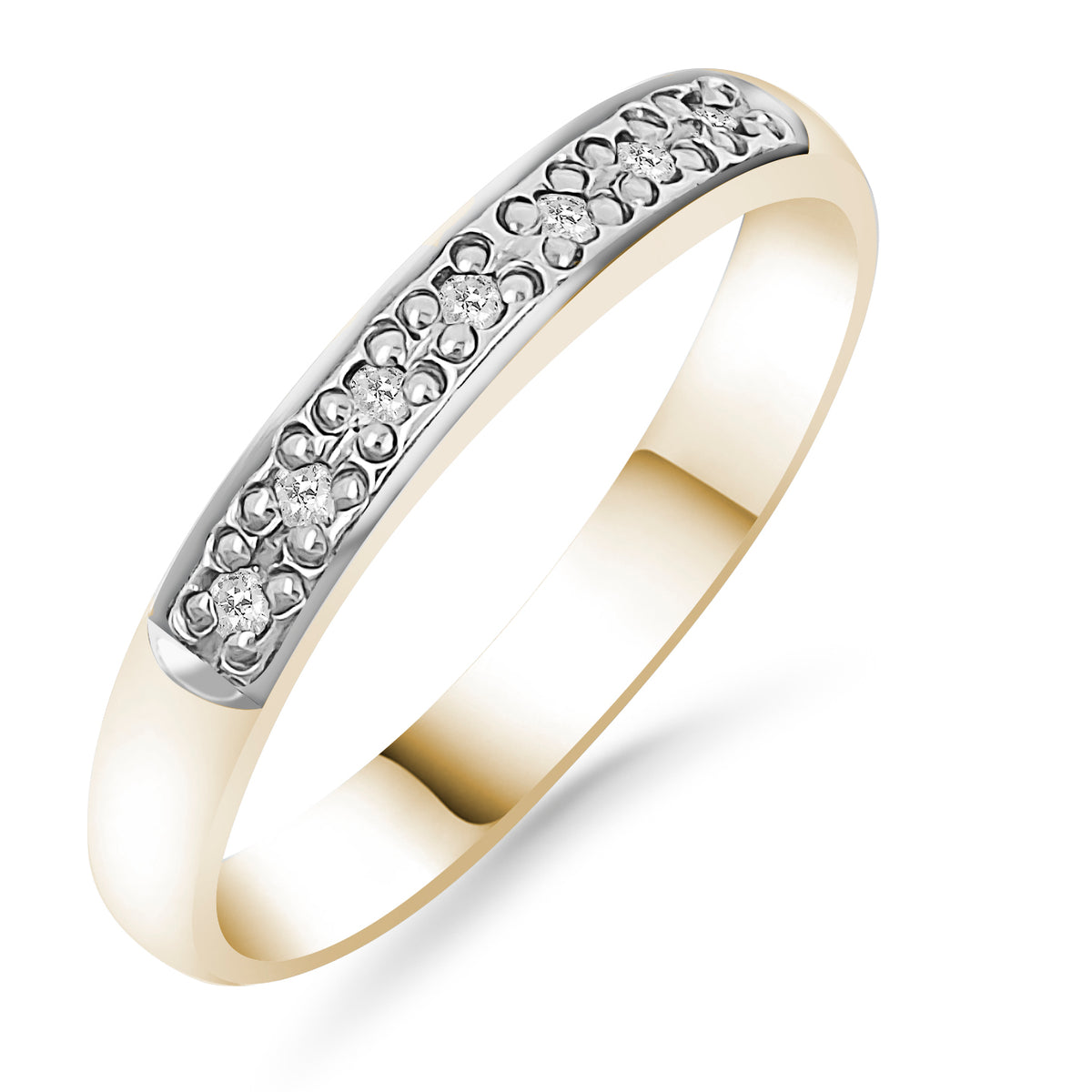 Silván timanttisormus 0,07ct, 14K keltakultaa, Silván timanttikorut - Silván - Laatukoru