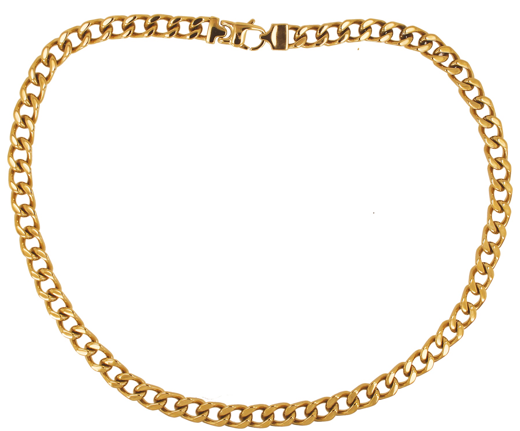 Panssarikaulaketju, keltakulta-päällystetty teräs - Laatukoru - Laatukoru