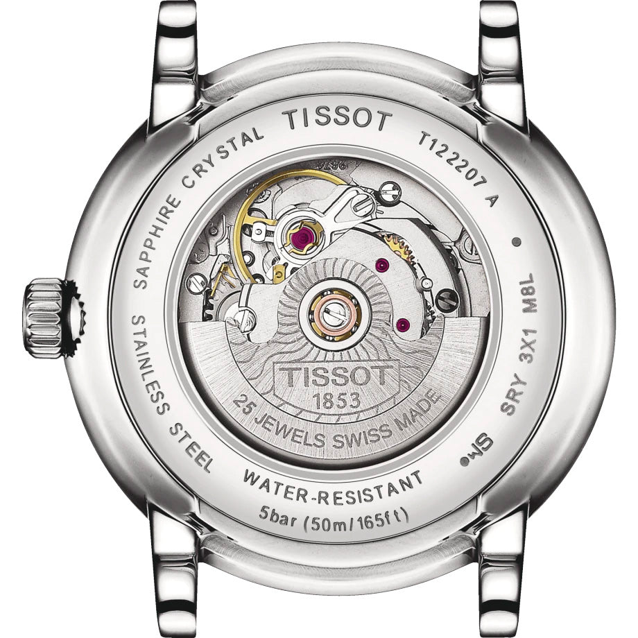 Tissot Carson Premium Automatic Lady T122.207.16.033.00, naisten rannekello - Tissot - Laatukoru