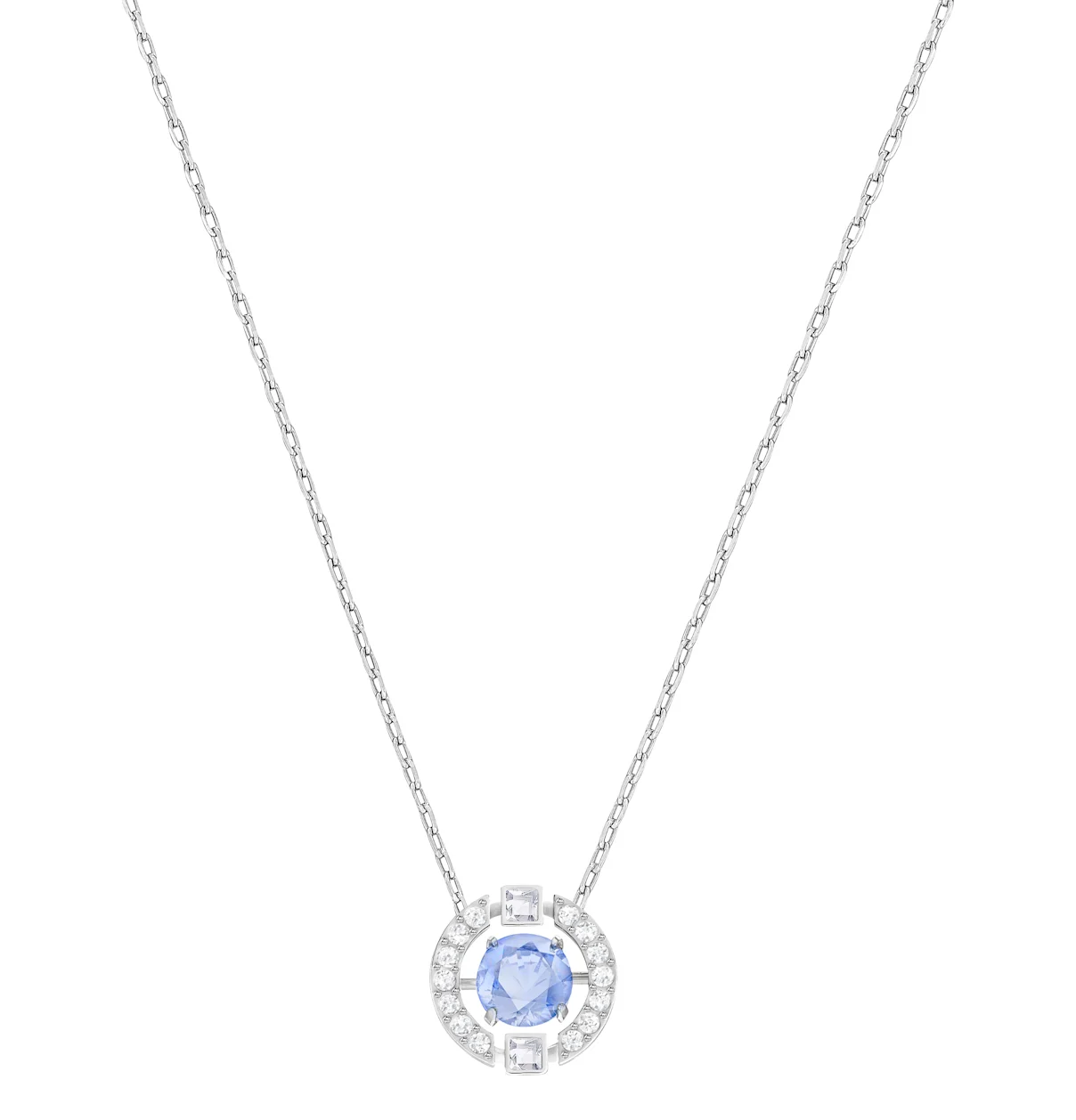 Swarovski halo necklace top