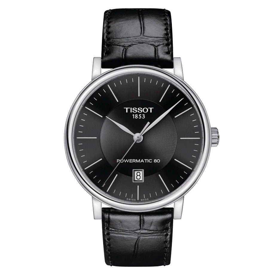Tissot Carson Premium Powermatic 80 T122.407.16.051.00, miesten rannekello - Tissot - Laatukoru