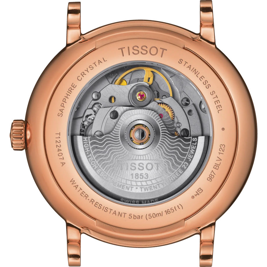 Tissot Carson Premium Powermatic 80 T122.407.36.033.00, miesten rannekello - Tissot - Laatukoru