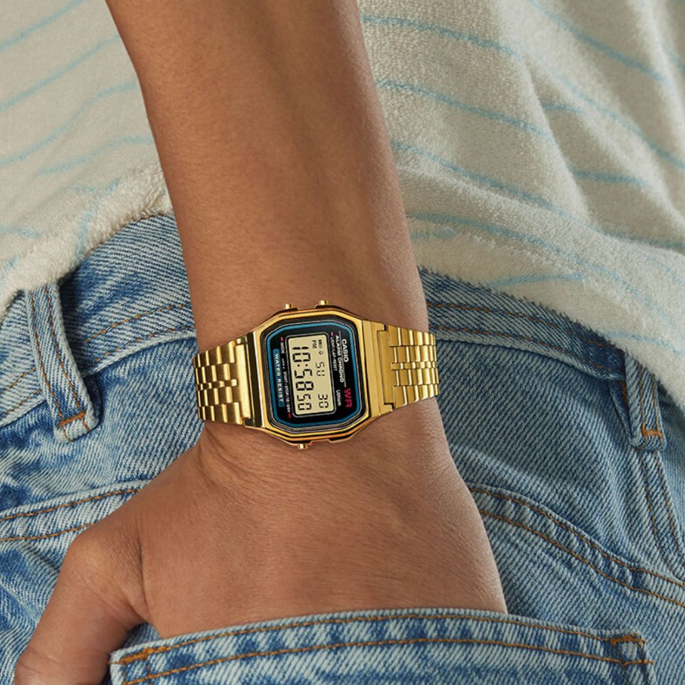 Casio Collection A159WGEA-1EF - Casio - Laatukoru