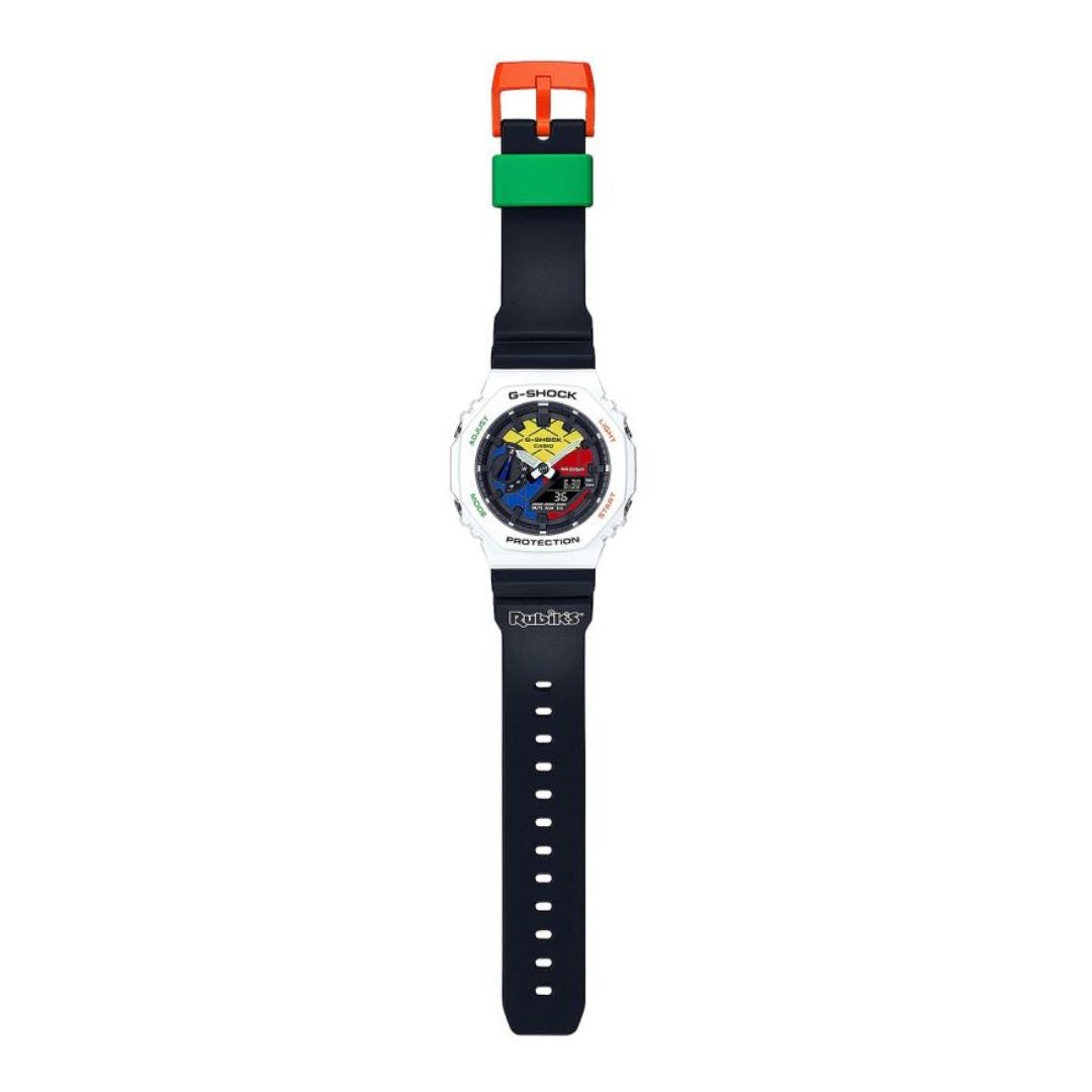Casio G-Shock Rubik's Cube rannekello GAE-2100RC-1AER