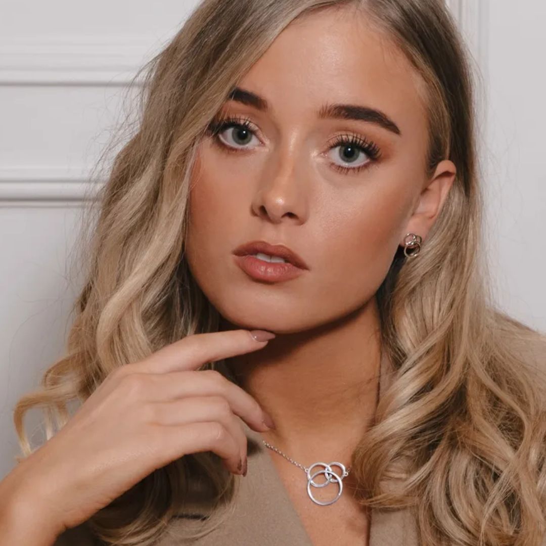 Efva Attling Bubbles kaulakoru, hopeaa