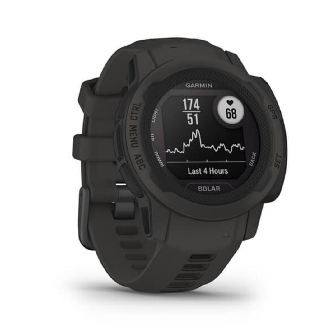 Garmin Instinct 2S Solar, grafiitinharmaa, GPS-älykello 010-02564-00