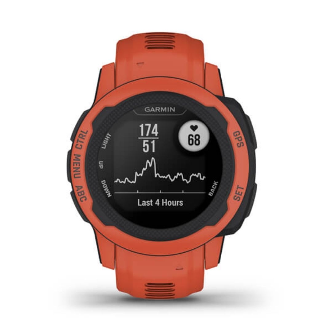 Garmin Instinct 2S poppy, GPS-älykello 010-02563-06