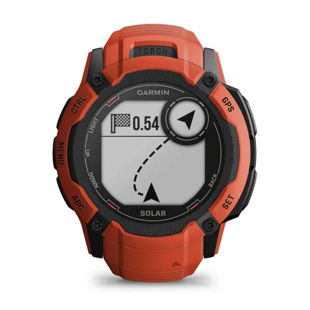 Garmin Instinct 2X Solar, tulenpunainen, GPS-älykello 010-02805-01