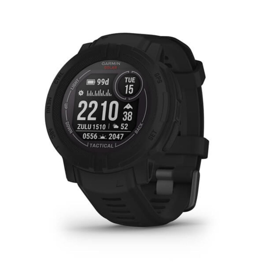 Garmin Instinct 2 Solar Tactical, musta, GPS-älykello 010-02627-03