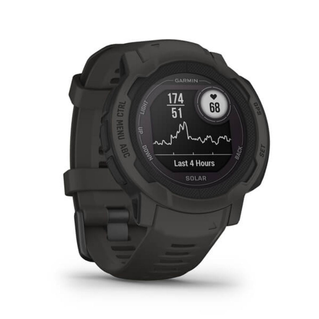 Garmin Instinct 2 Solar, grafiitinharmaa, GPS-älykello 010-02627-00