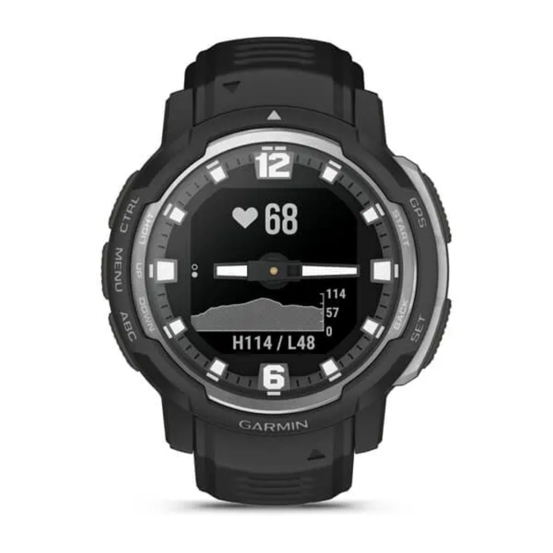 Garmin Instinct Crossover, Black Graphite, GPS-hybridiälykello 010-02730-03