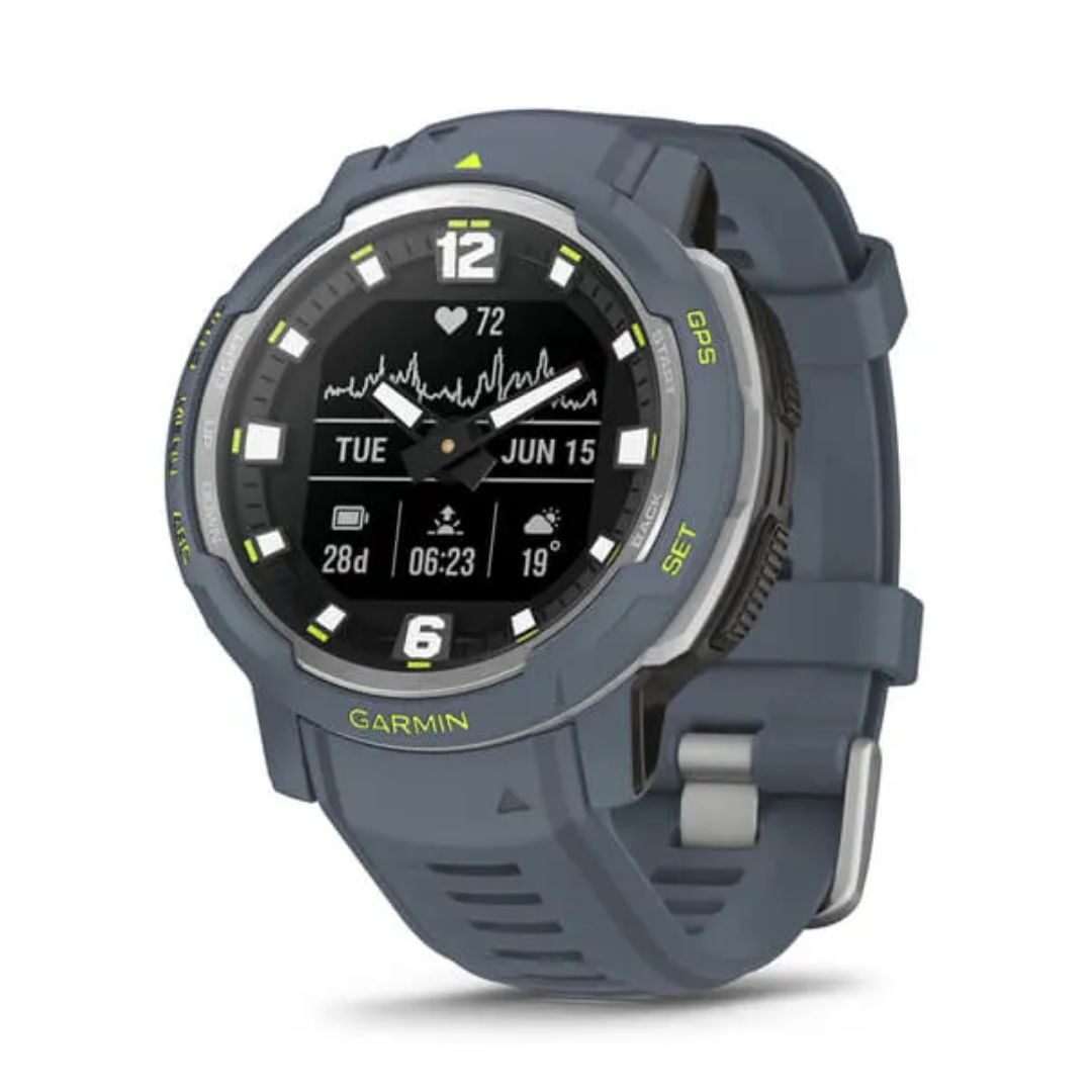 Garmin Instinct Crossover, Blue Granite, GPS-hybridiälykello 010-02730-04