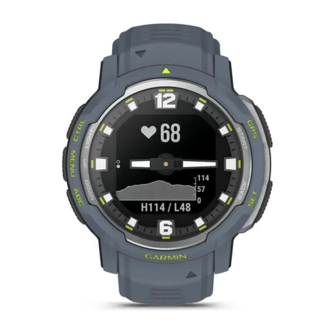 Garmin Instinct Crossover, Blue Granite, GPS-hybridiälykello 010-02730-04