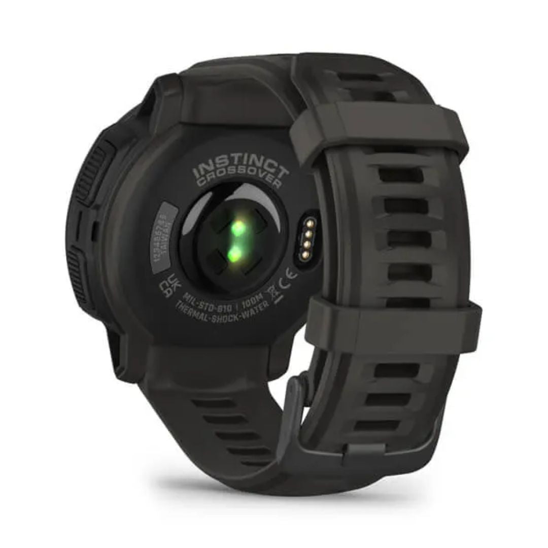 Garmin Instinct Crossover Solar, Black Graphite, GPS-hybridiälykello 010-02730-01