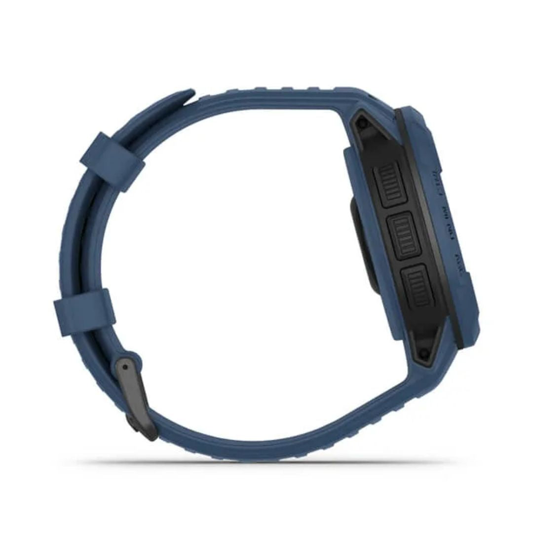 Garmin Instinct Crossover Solar, Tidal Blue, GPS-hybridiälykello 010-02730-02