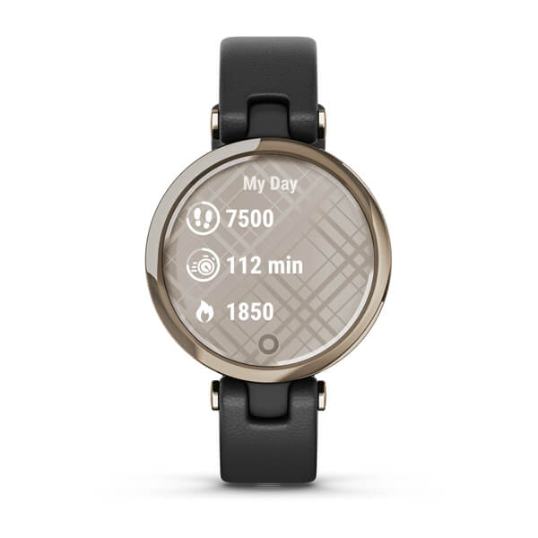 Garmin Lily Classic Cream Gold-Black, vaalea kulta ja musta 010-02384-B1 - Garmin - Laatukoru