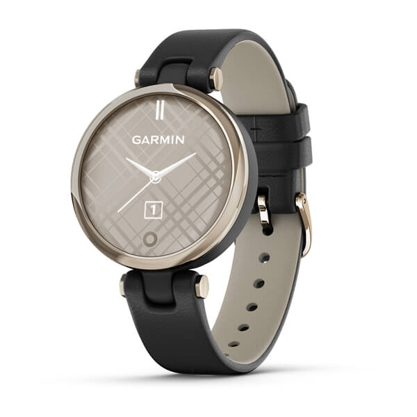 Garmin Lily Classic Cream Gold-Black, vaalea kulta ja musta 010-02384-B1 - Garmin - Laatukoru