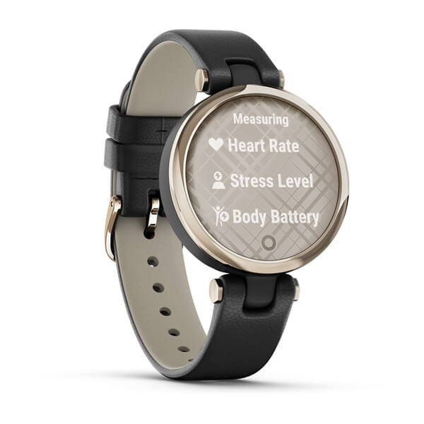 Garmin Lily Classic Cream Gold-Black, vaalea kulta ja musta 010-02384-B1 - Garmin - Laatukoru