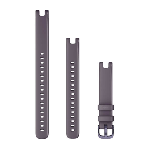 Garmin Lily 14mm ranneke, punavioletin värinen silikoniranneke ja sinivioletti kiinnitysosat - Garmin - Laatukoru
