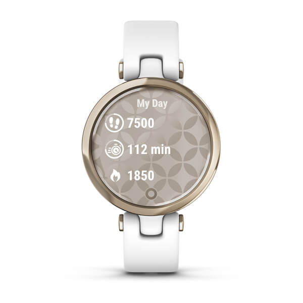 Garmin Lily Sport Cream Gold-White, vaalea kulta ja valkoinen 010-02384-10 - Garmin - Laatukoru