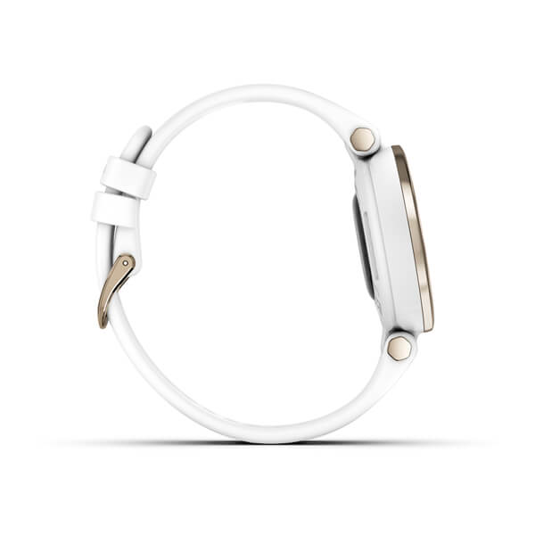 Garmin Lily Sport Cream Gold-White, vaalea kulta ja valkoinen 010-02384-10 - Garmin - Laatukoru