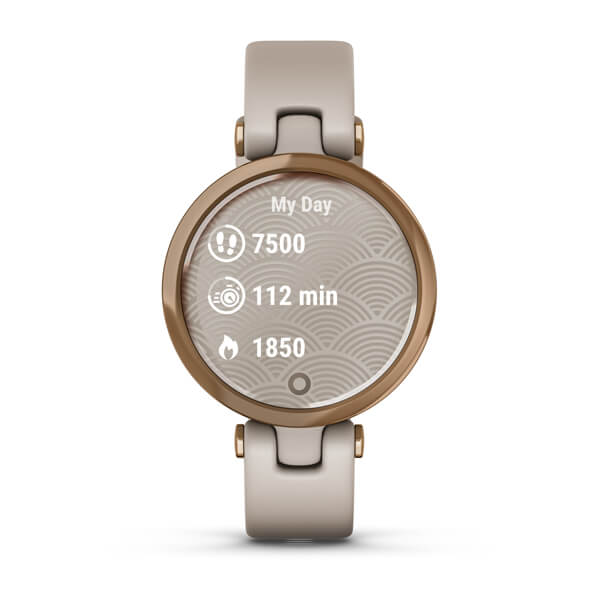 Garmin Lily Sport Rose Gold-Light Sand, ruusukulta ja vaalea hiekka 010-02384-11 - Garmin - Laatukoru