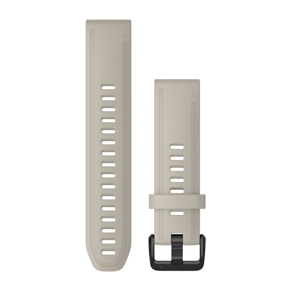 Garmin QuickFit 20mm ranneke, Hiekanvärinen silikoni 010-12869-00 - Garmin - Laatukoru