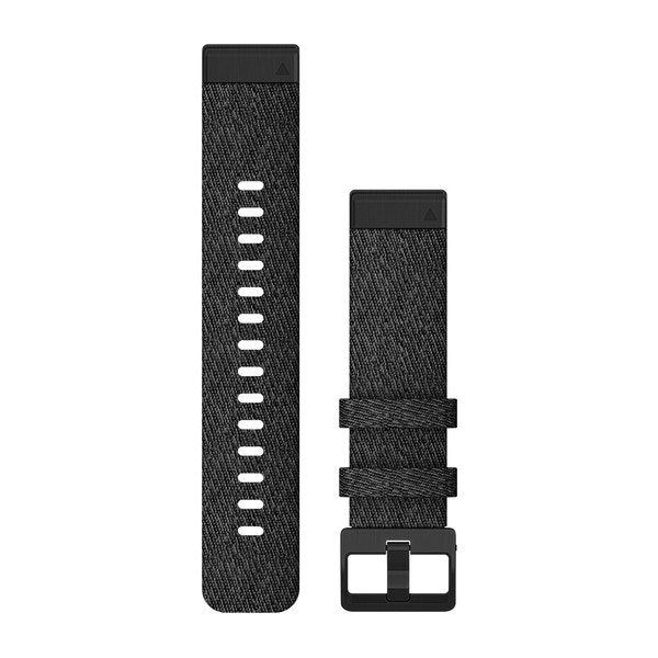 Garmin QuickFit 20mm ranneke, Musta nailon 010-12875-00 - Garmin - Laatukoru