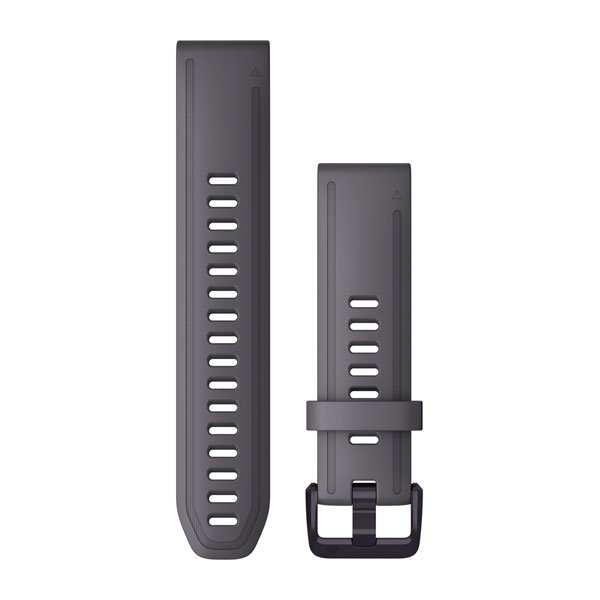 Garmin QuickFit 20mm ranneke, Savenvärinen silikoni 010-13011-00 - Garmin - Laatukoru