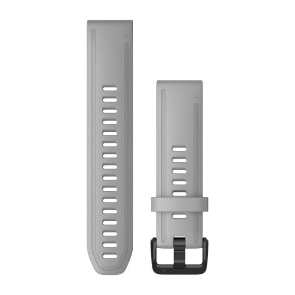 Garmin QuickFit 20mm ranneke, Vaaleanharmaa silikoni 010-12866-00 - Garmin - Laatukoru