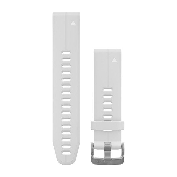Garmin QuickFit 20mm ranneke, Valkoinen silikoni 010-12739-01 - Garmin - Laatukoru