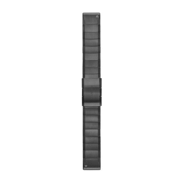 Garmin QuickFit 22mm ranneke, Tummanharmaa DLC titaani 010-12740-02 - Garmin - Laatukoru